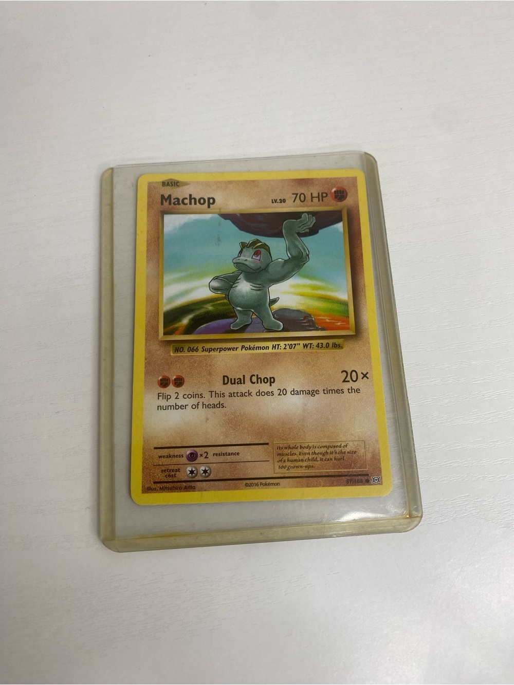 PokemoPokemon X & Y Evolutions Common Machop #57